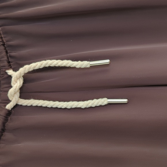 Rumored Sultry Cinch Harem Pants Drawstring Waist And Ankles Pinecone Brown S - Picture 8 of 13